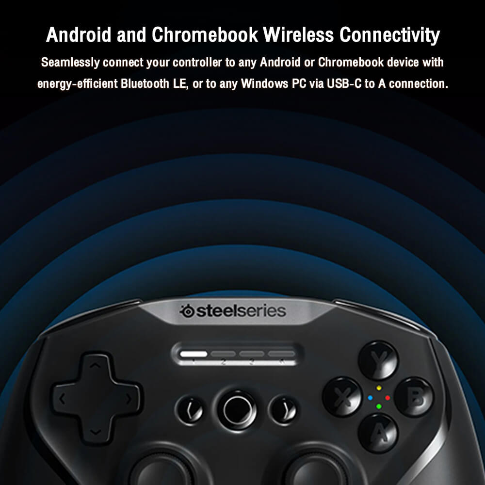 จอยเกมไร้สาย Steelseries Stratus+ Controller_2